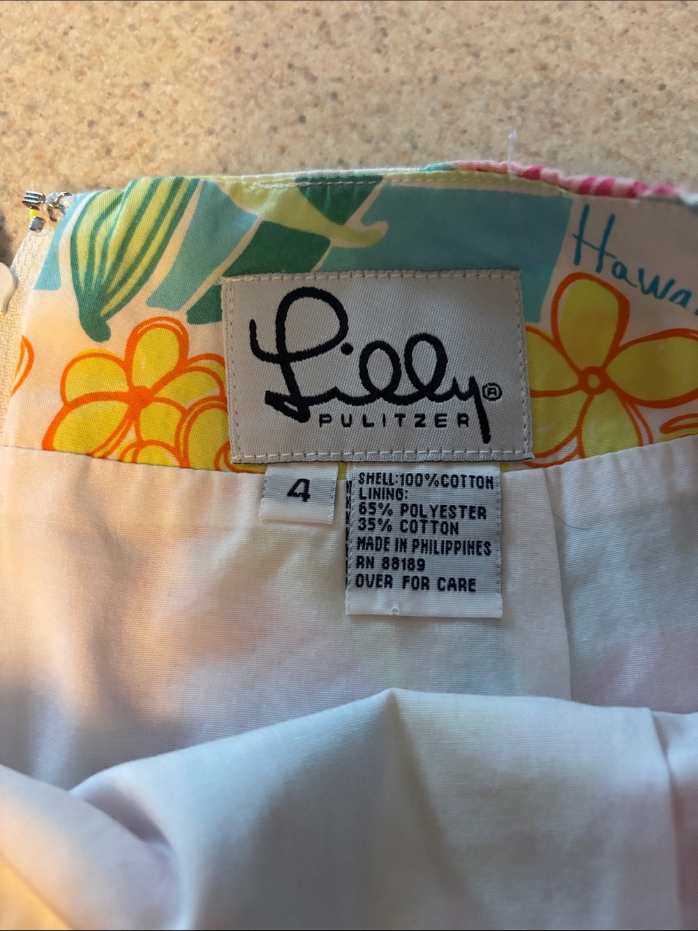 Lilly Pulitzer Bright Tropical Print Skirts - Pink & Multi size 4 - Picture 2 of 9
